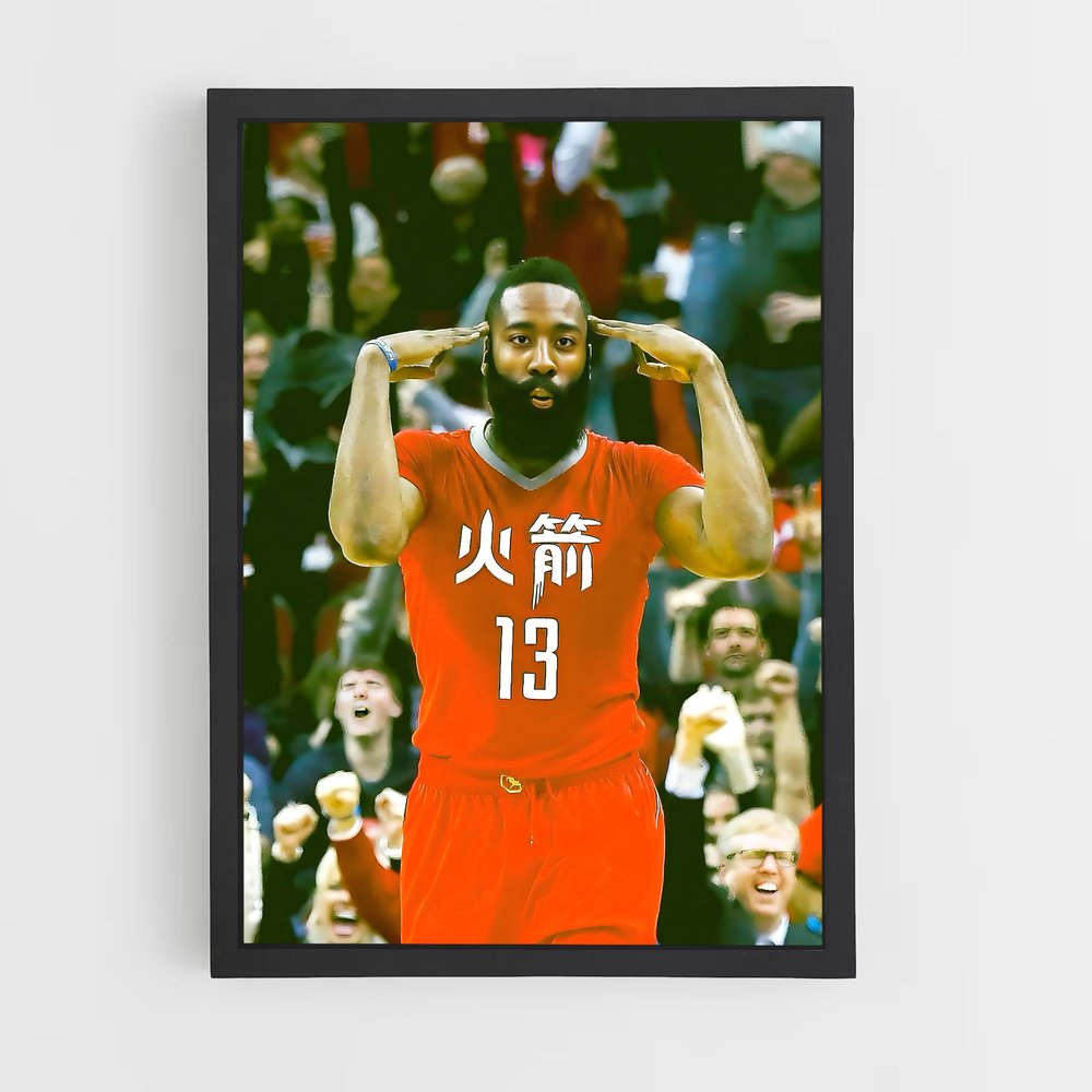 ap-james harden-3 cadre Noir
