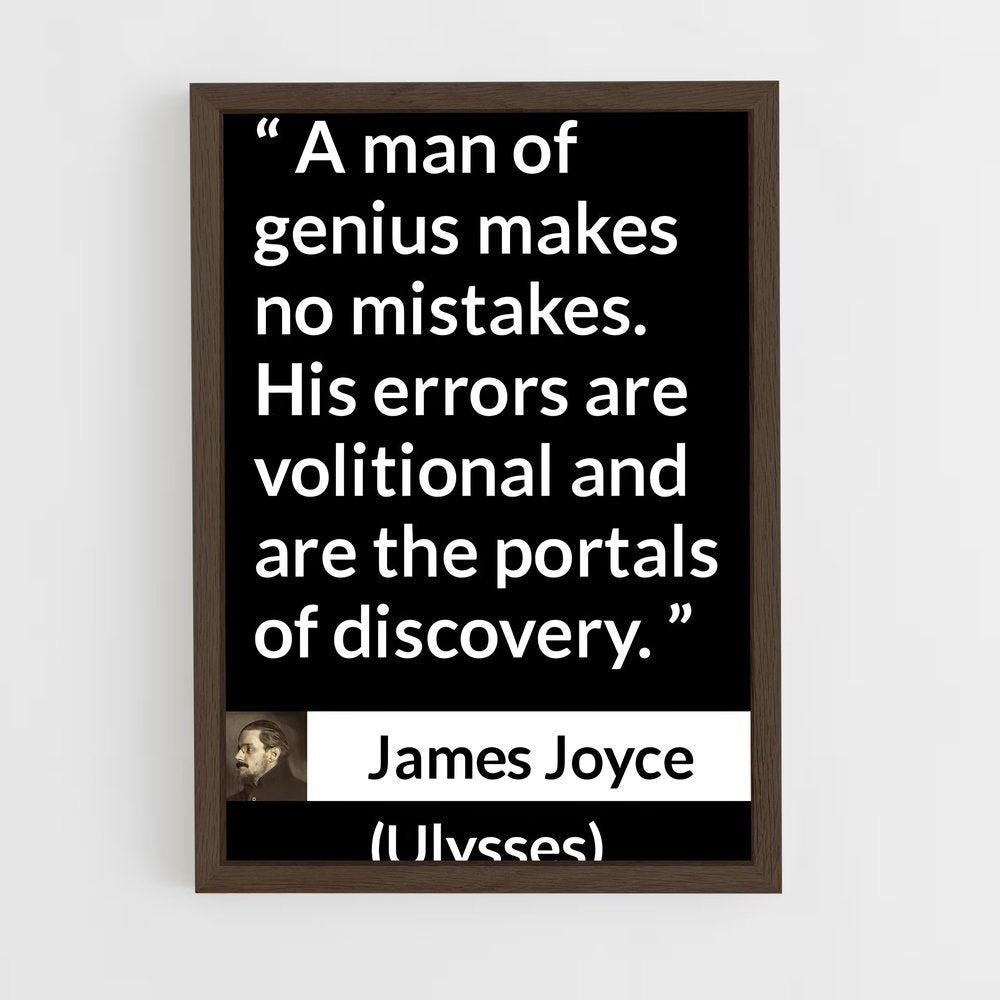 ap-james joyce-2 cadre Bois foncé