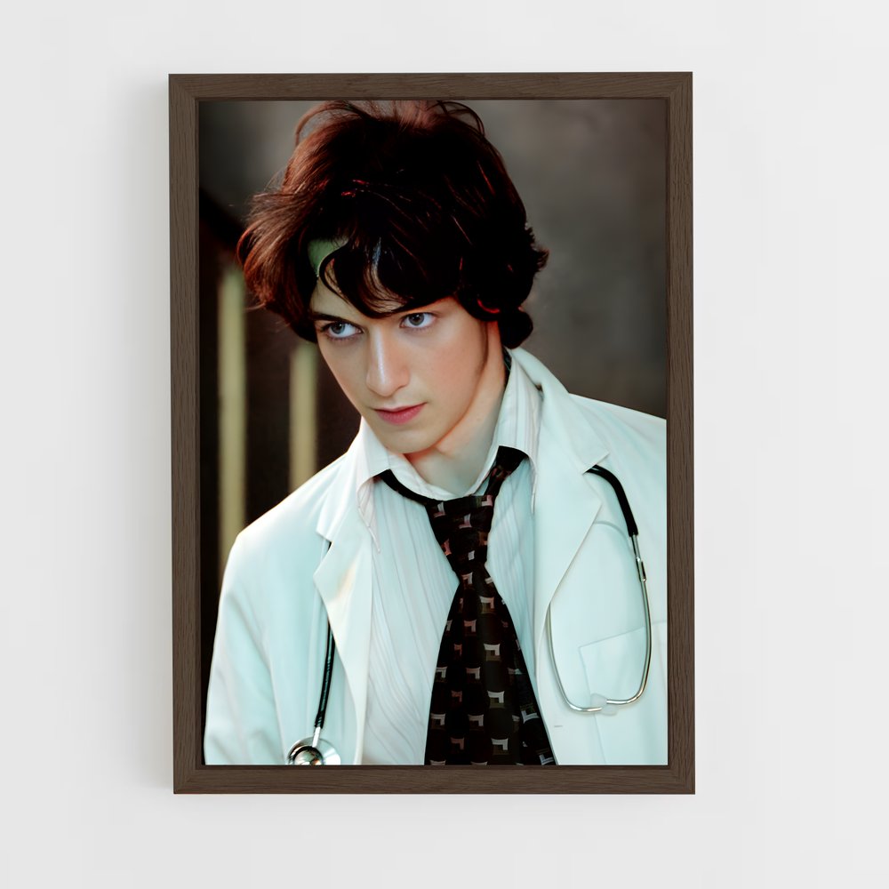 ap-james mcavoy-1 cadre Bois foncé