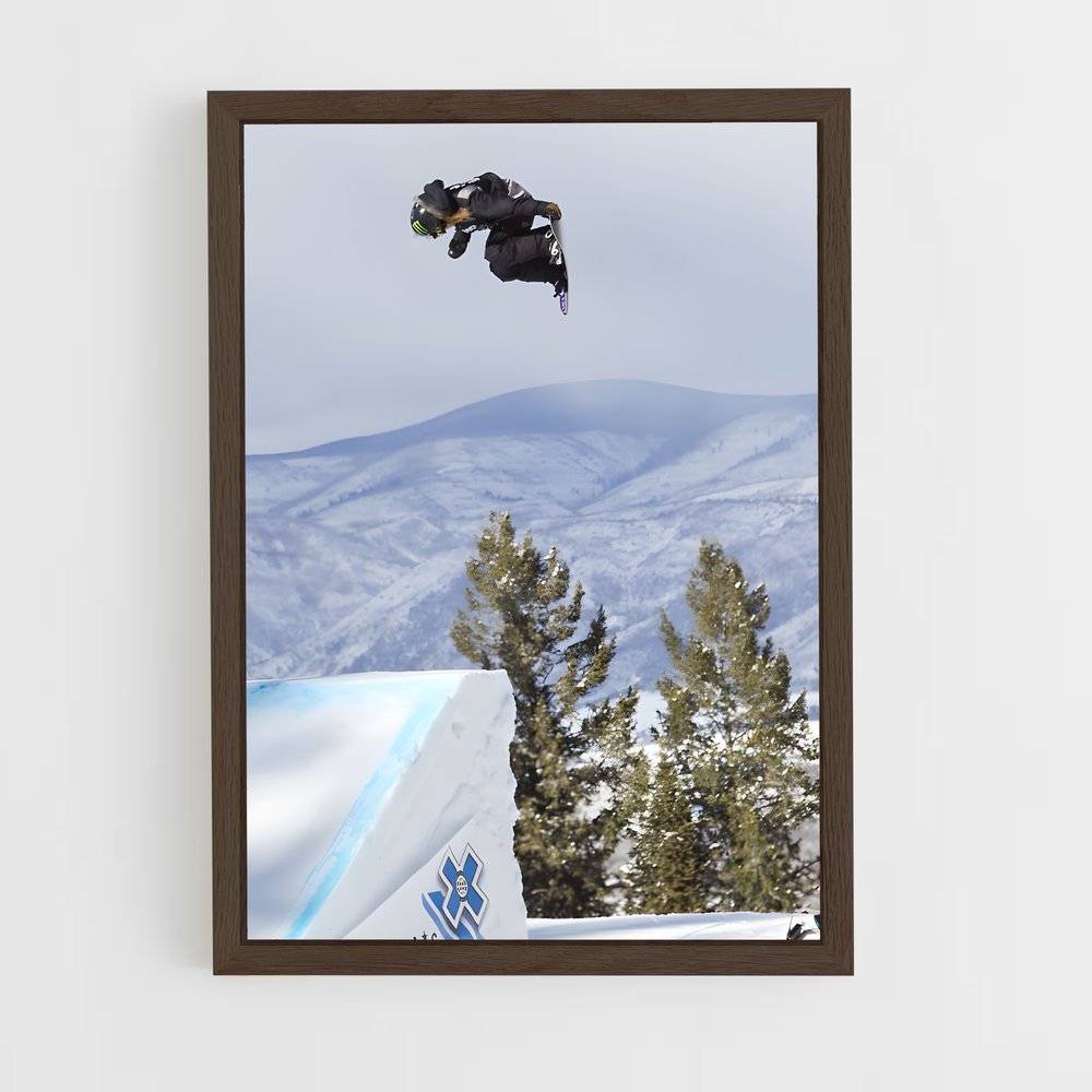 ap-jamie anderson-4 cadre Bois foncé