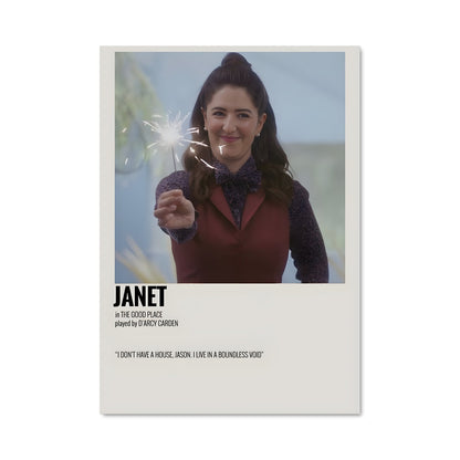 Poster Étincelle de Janet