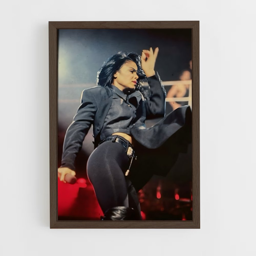 ap-janet jackson-3 cadre Bois foncé