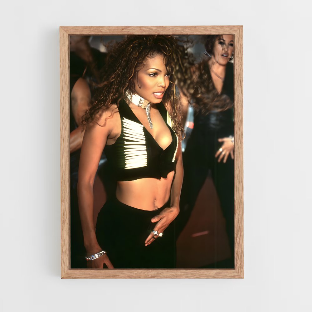 ap-janet jackson-4 cadre Bois clair