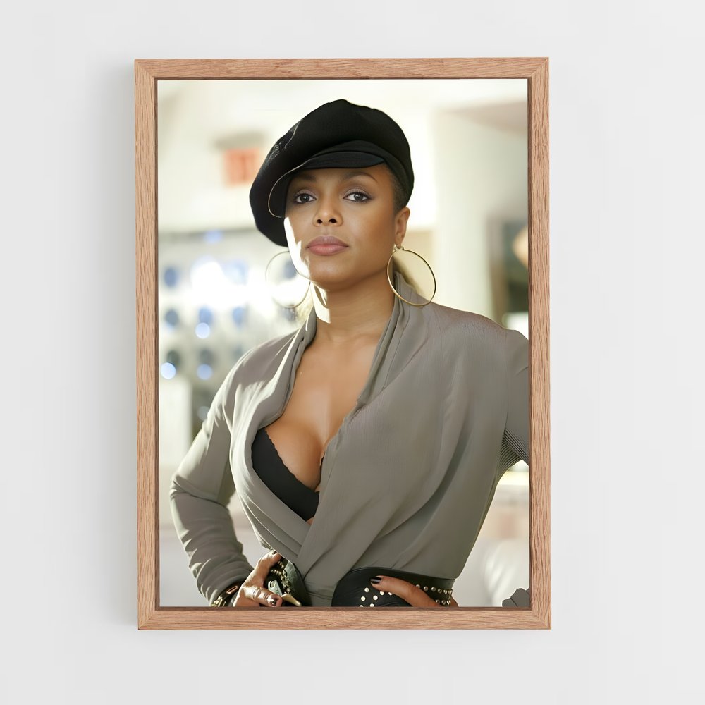 ap-janet jackson-8 cadre Bois clair