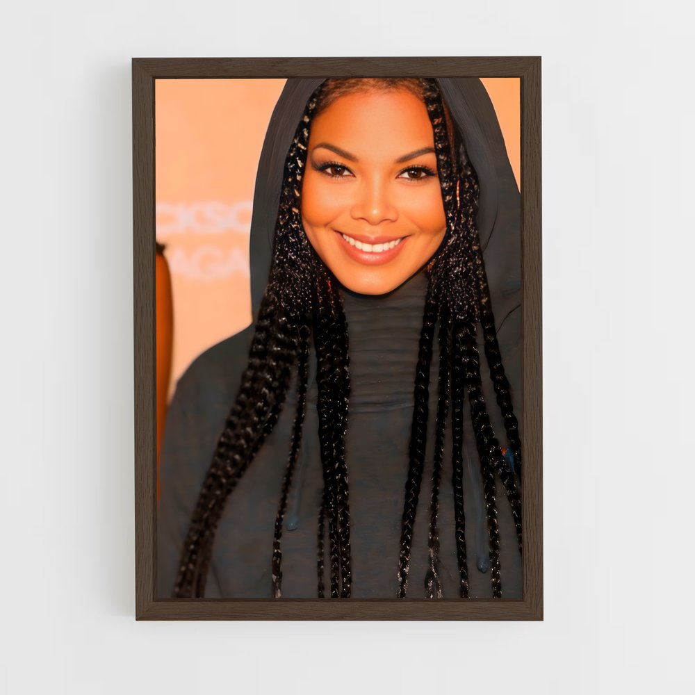 ap-janet jackson-9 cadre Bois foncé