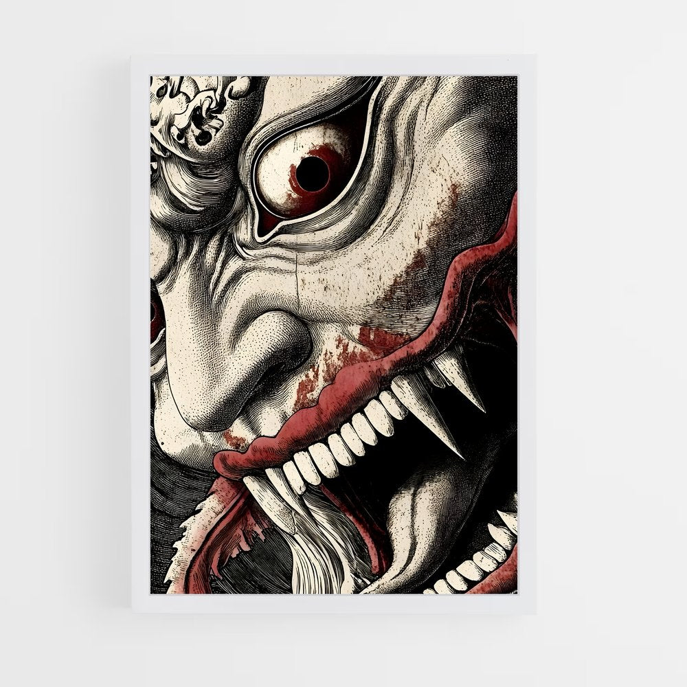 ap-japanese demons-1 cadre Blanc