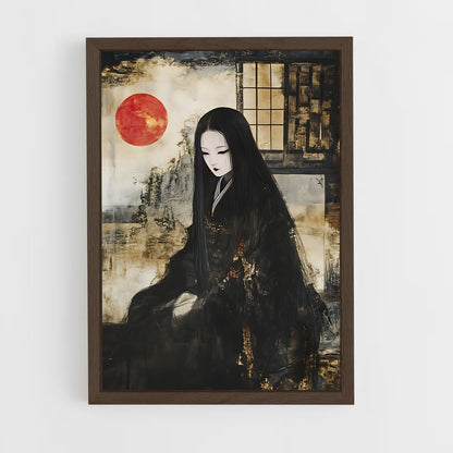 ap-japanese mythology-1 cadre Bois foncé