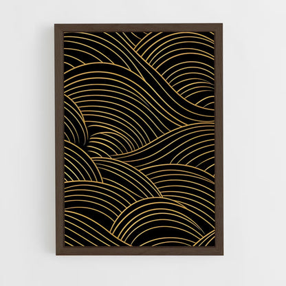 ap-japanese patterns-7 cadre Bois foncé