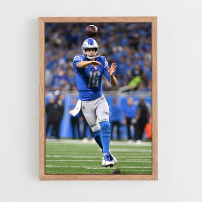 ap-jared goff-2 cadre Bois clair