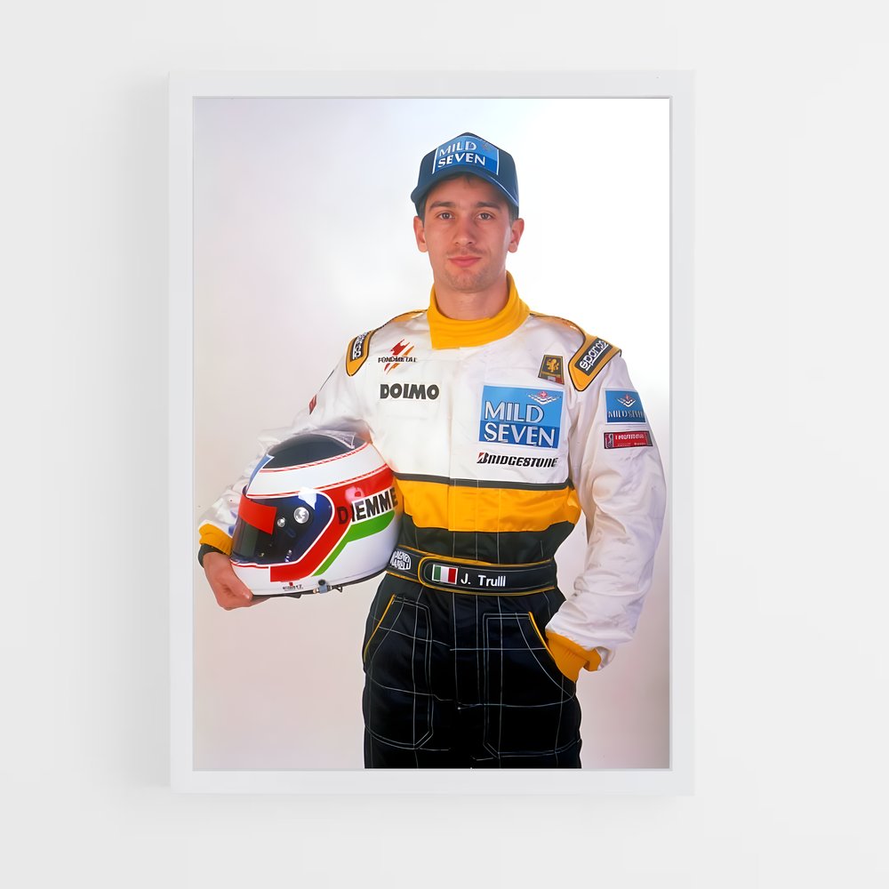 ap-jarno trulli-3 cadre Blanc