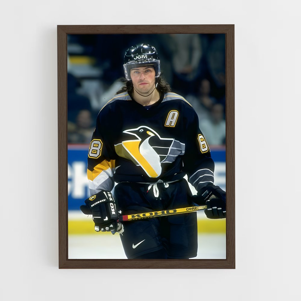ap-jaromir jagr-4 cadre Bois foncé