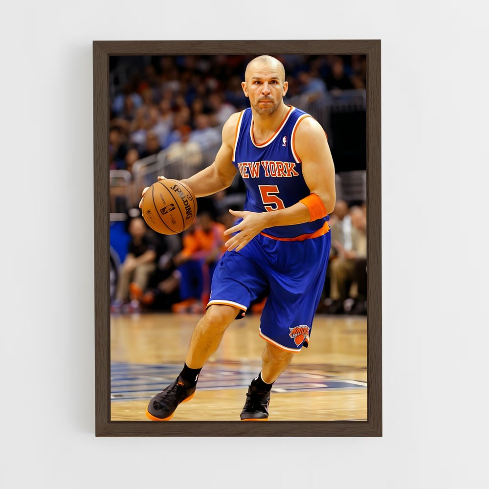 ap-jason kidd-5 cadre Bois foncé