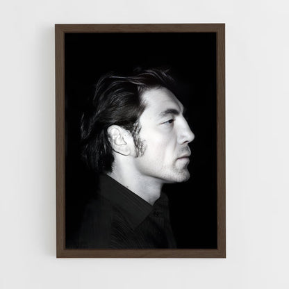 ap-javier bardem-2 cadre Bois foncé
