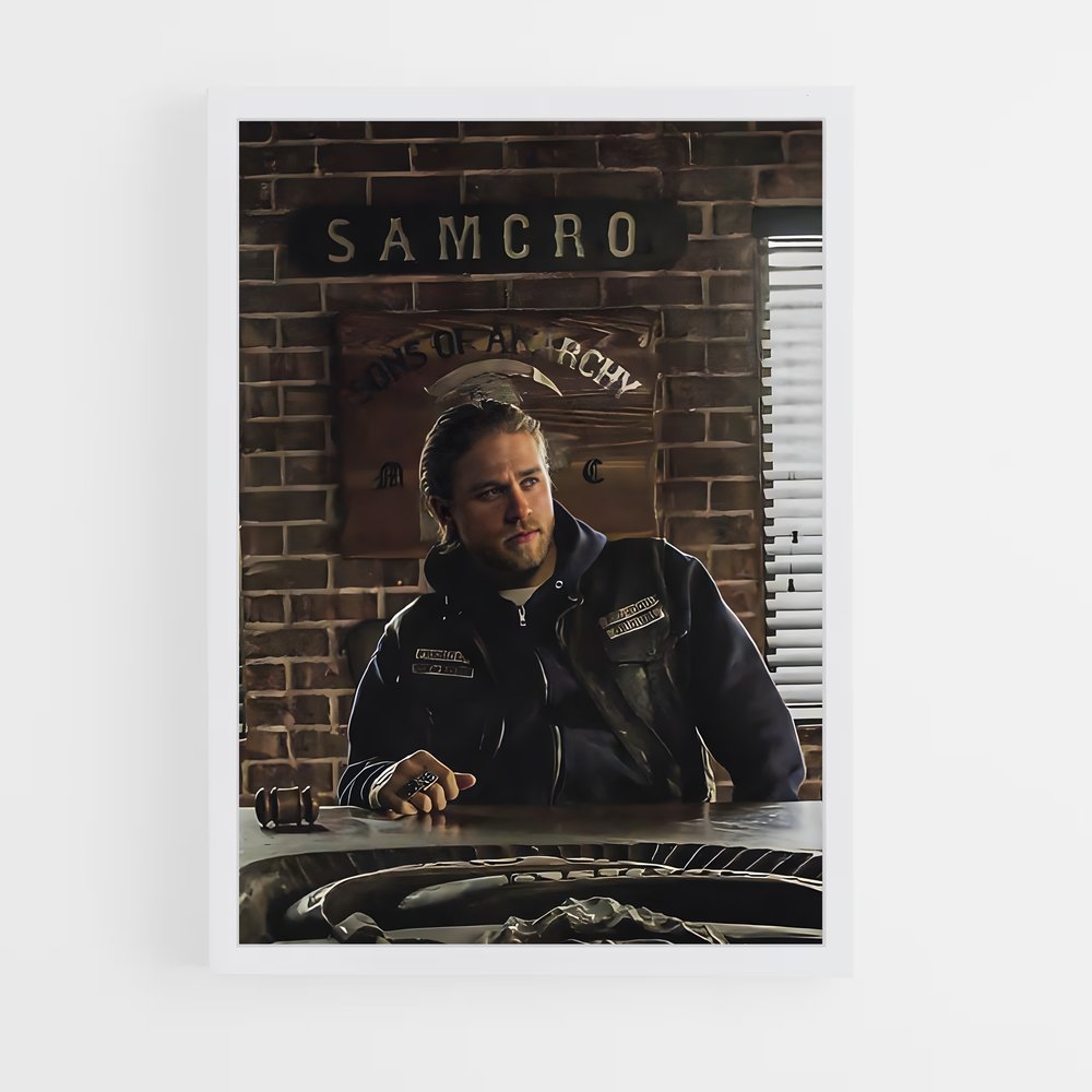 ap-jax teller-1 cadre Blanc