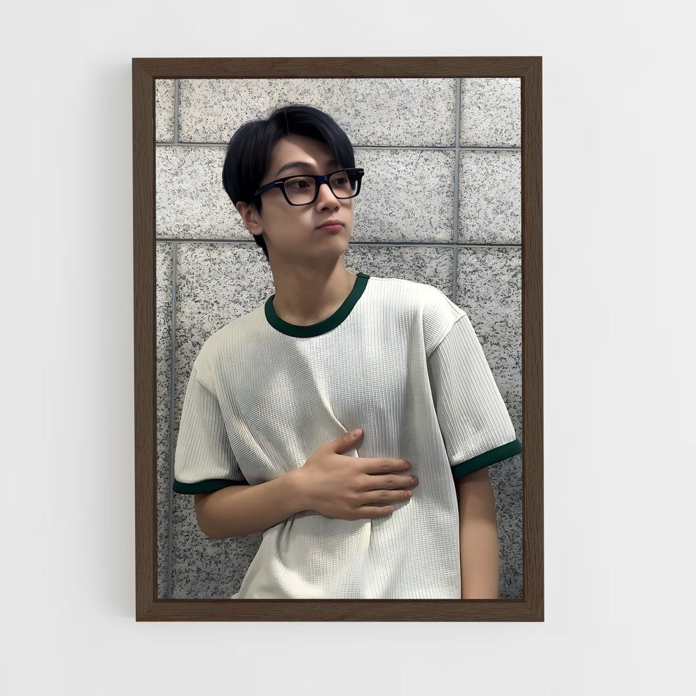 ap-jay-4 cadre Bois foncé