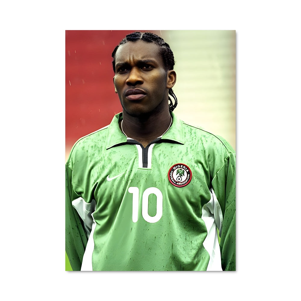 Poster Okocha en Action