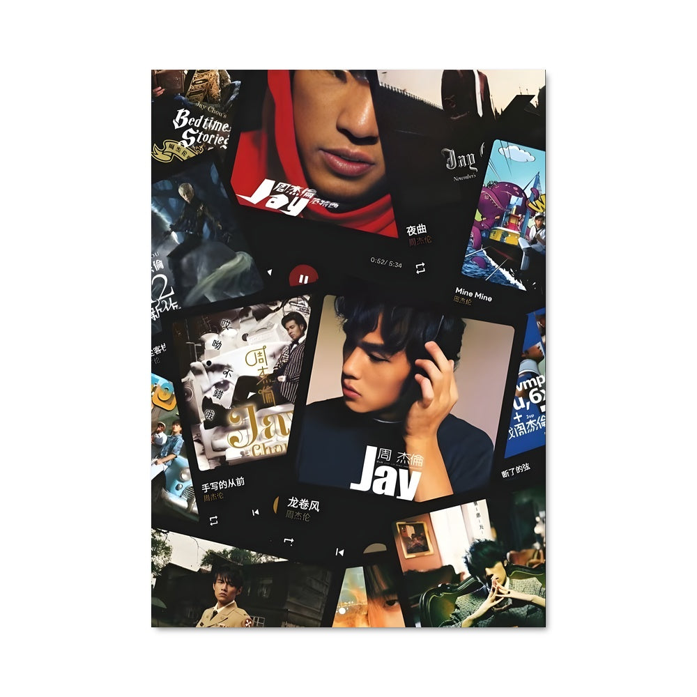Poster Visages de Jay Chou