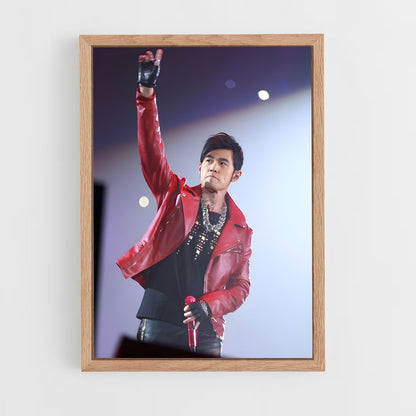 ap-jay chou-4 cadre Bois clair