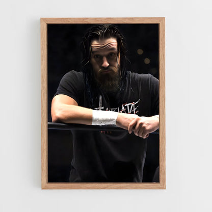 ap-jay white-4 cadre Bois clair