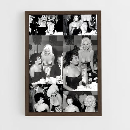 ap-jayne mansfield-5 cadre Bois foncé
