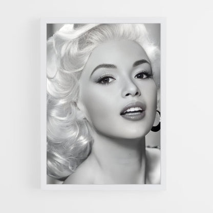 ap-jayne mansfield-8 cadre Blanc