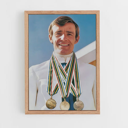 ap-jean-claude killy-1 cadre Bois clair
