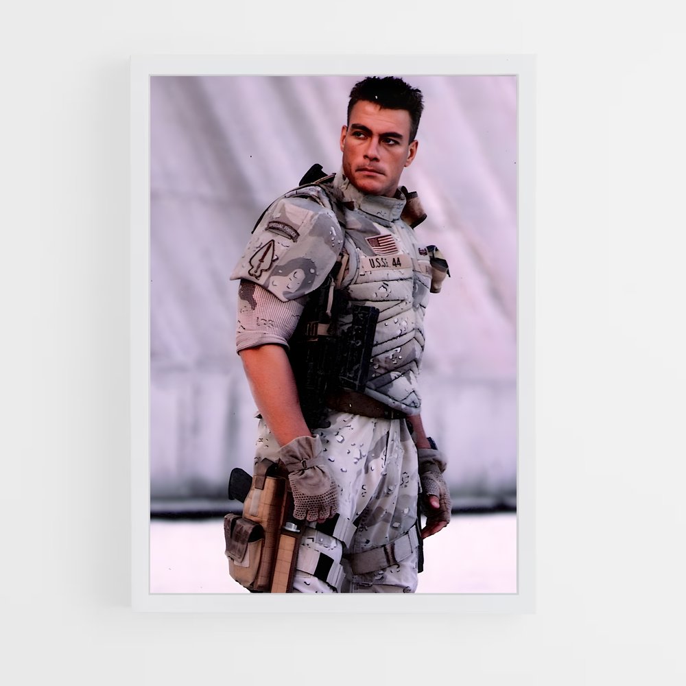 ap-jean-claude van damme-10 cadre Blanc