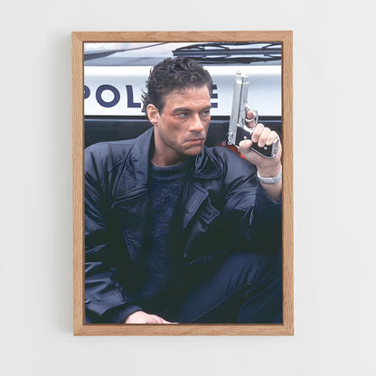 ap-jean-claude van damme-8 cadre Bois clair