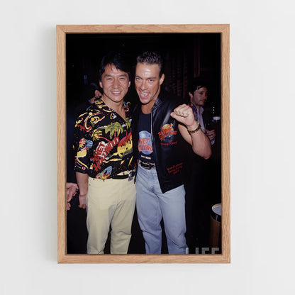ap-jean-claude van damme-9 cadre Bois clair