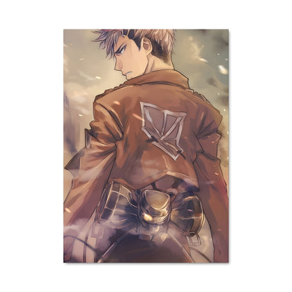 Poster Le Guerrier au Blouson