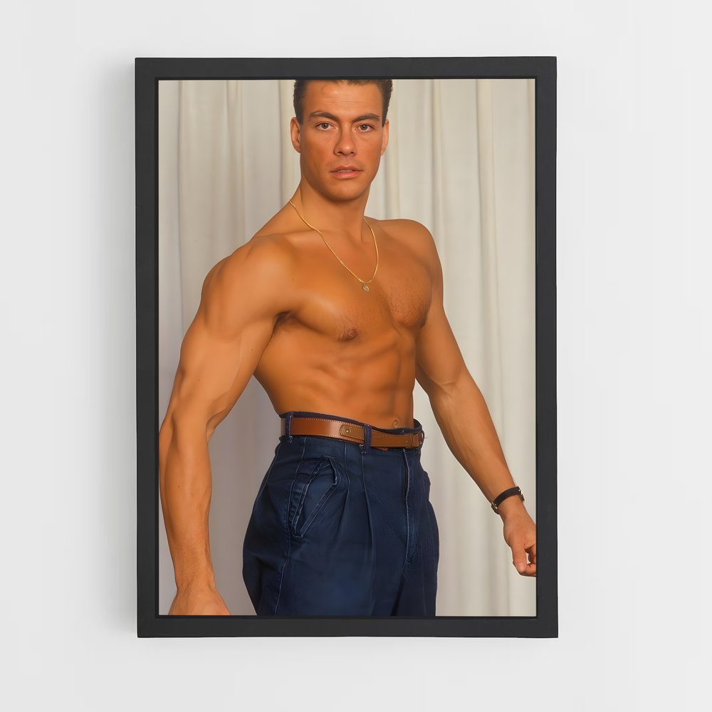 ap-jean claude van damme-1 cadre Noir