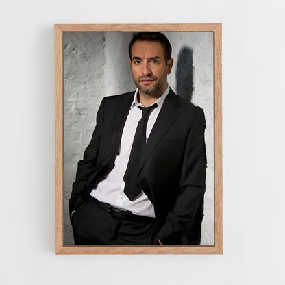 ap-jean dujardin-5 cadre Bois clair