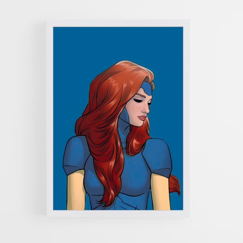 ap-jean grey-5 cadre Blanc