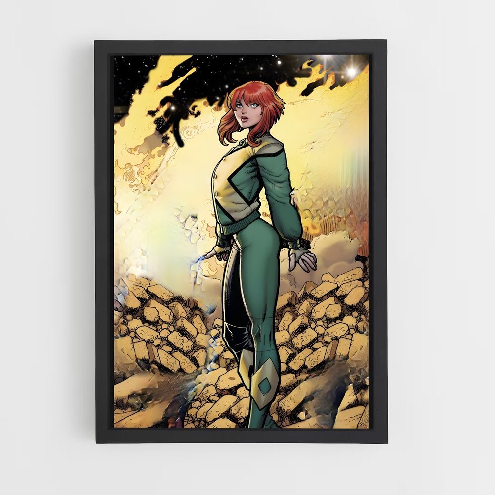 ap-jean grey-6 cadre Noir