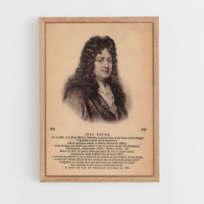 ap-jean racine-3 cadre Bois clair