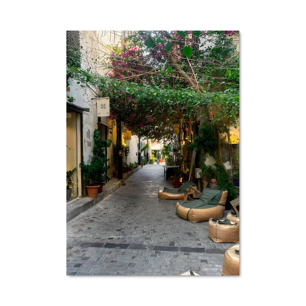 Poster Rue des Jardins