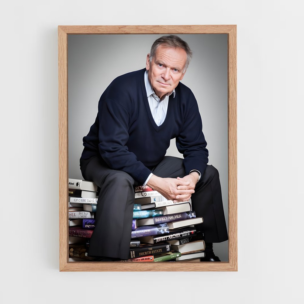 ap-jeffrey archer-1 cadre Bois clair