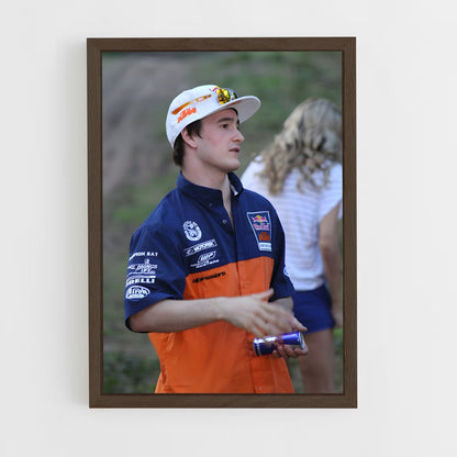 ap-jeffrey herlings-4 cadre Bois foncé