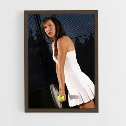 ap-jelena jankovic-2 cadre Bois foncé