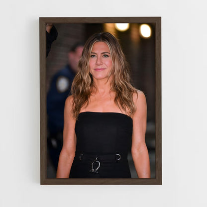 ap-jennifer aniston-2 cadre Bois foncé