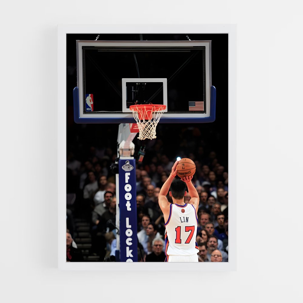 ap-jeremy lin-2 cadre Blanc