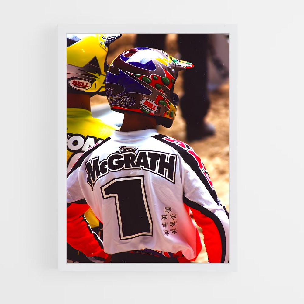 ap-jeremy mcgrath-1 cadre Blanc