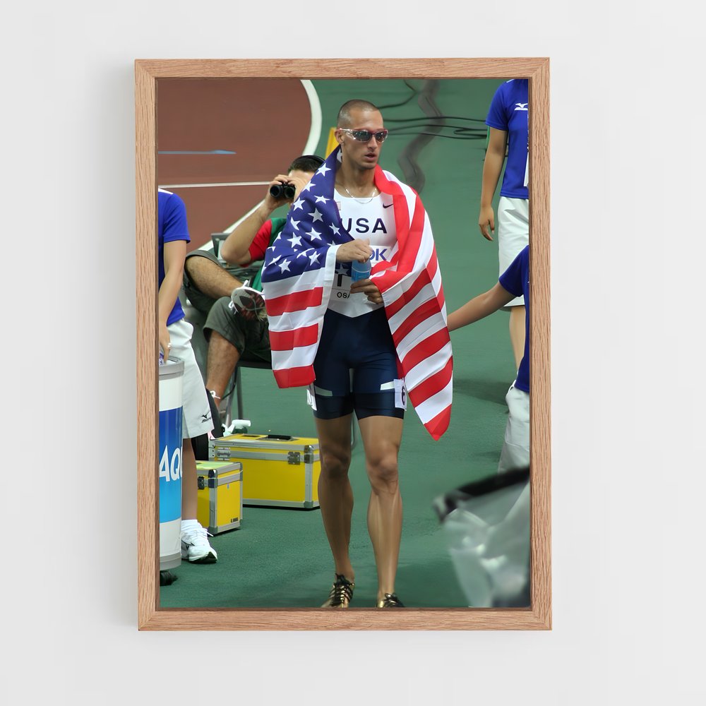 ap-jeremy wariner-1 cadre Bois clair
