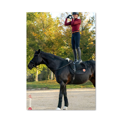 Poster Équitation Éthérée
