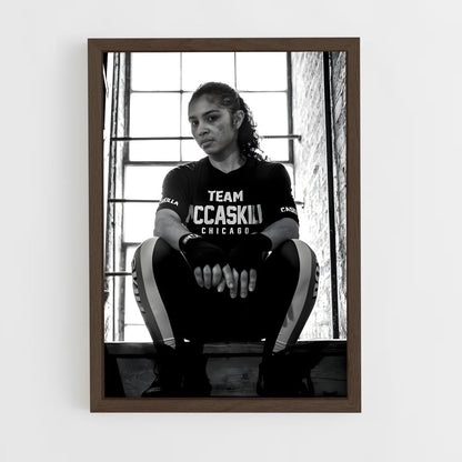 ap-jessica mccaskill-1 cadre Bois foncé