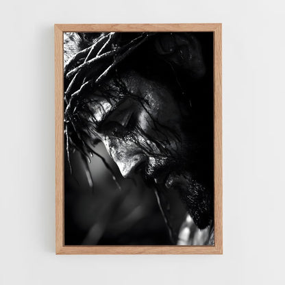 ap-jesus christ-1 cadre Bois clair