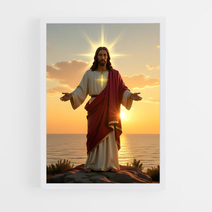 ap-jesus christ-12 cadre Blanc