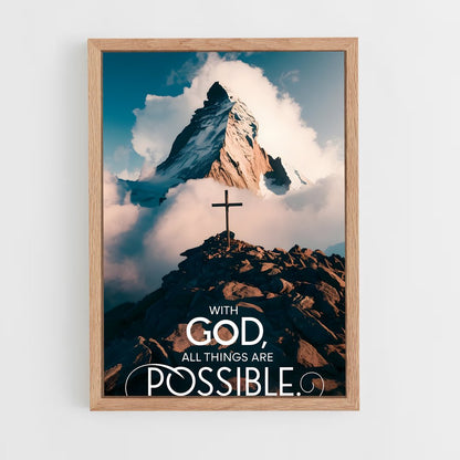 ap-jesus christ-16 cadre Bois clair