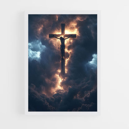 ap-jesus christ-19 cadre Blanc
