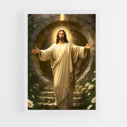 ap-jesus christ-9 cadre Blanc